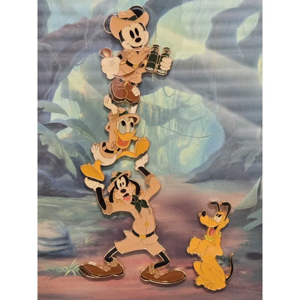 1999 Disneyana Convention Framed Pin Set